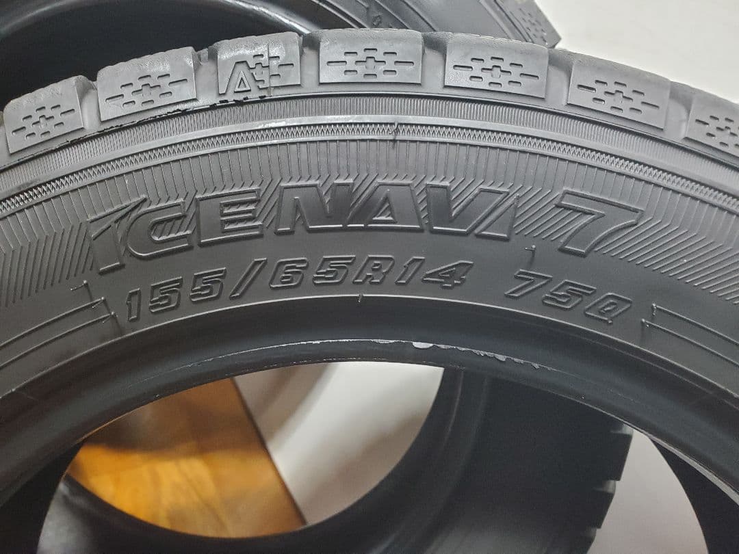 155/65R14 スタッドレス 22年式 グッドイヤー ナビ7
