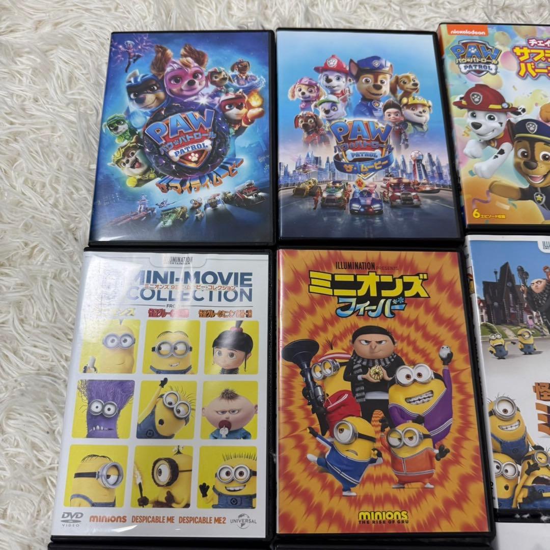 m*a様 DVD まとめ売り アニメ ミニオン パウパトロールザムービー シング