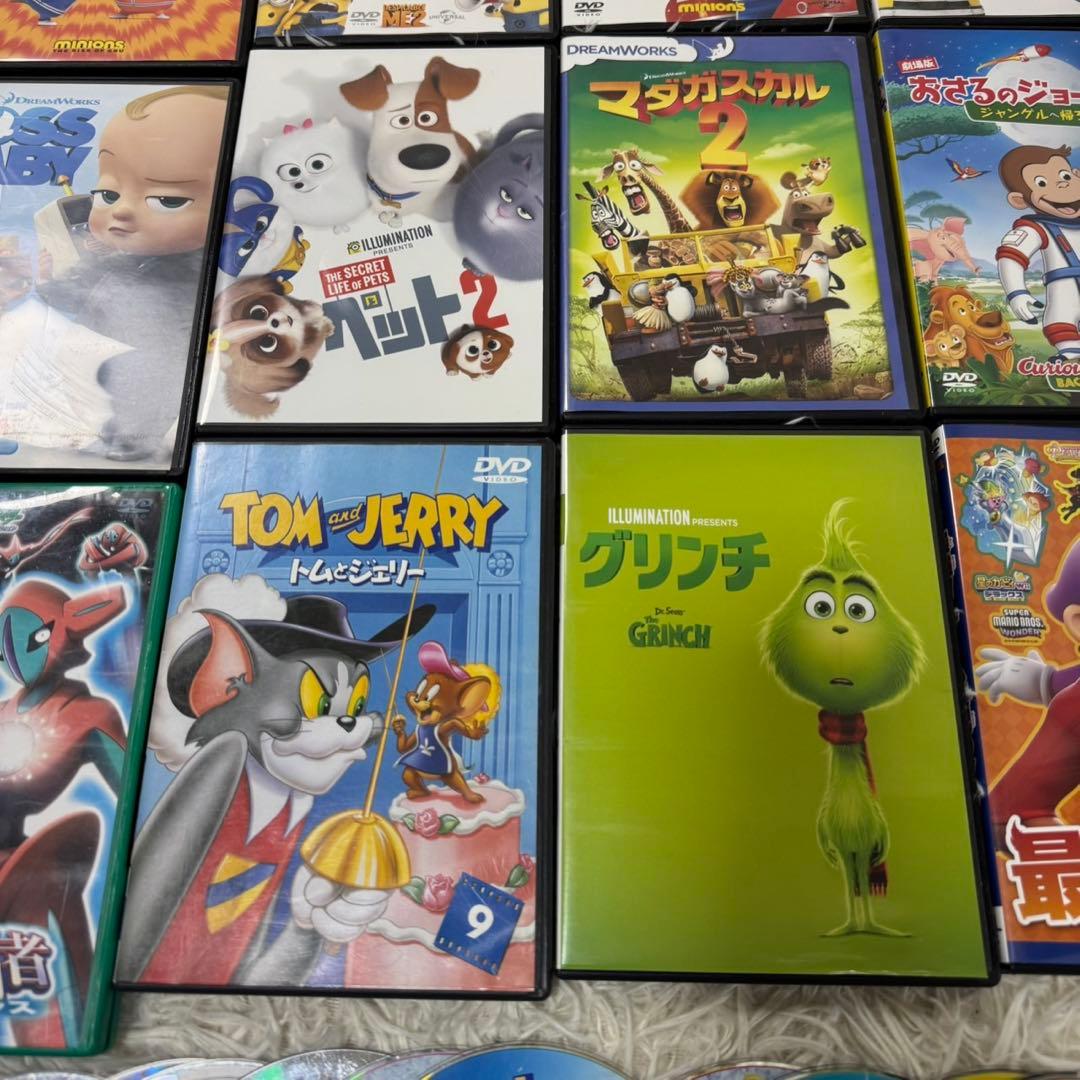 m*a様 DVD まとめ売り アニメ ミニオン パウパトロールザムービー シング