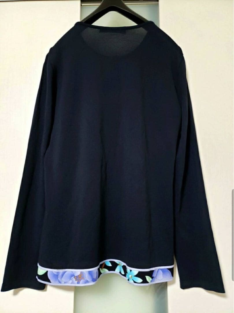 【本日までの出品】 ☆極美品☆　レオナール　カーディガン　濃紺　４２