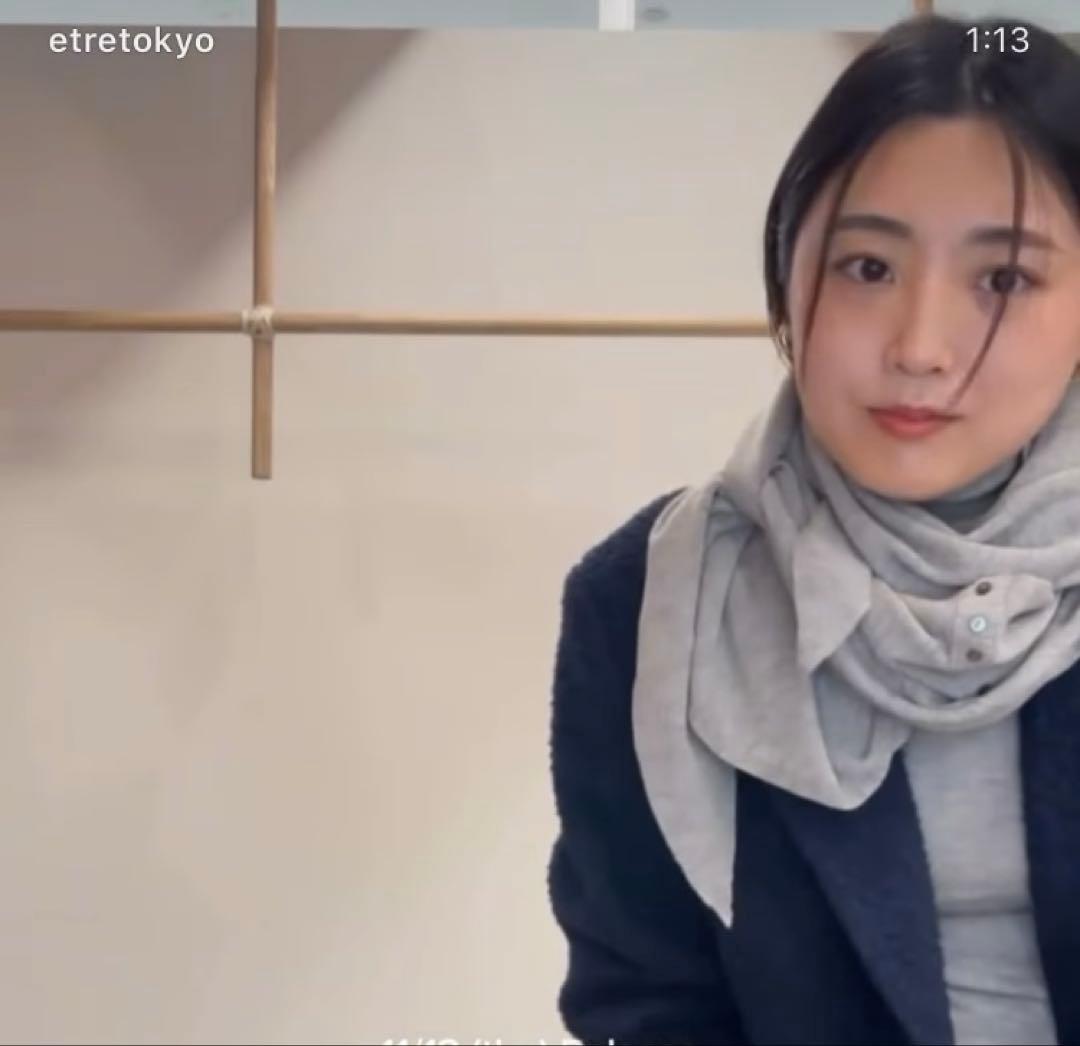 【未開封】ストールのみ☆etre tokyo ☆ノベルティ
