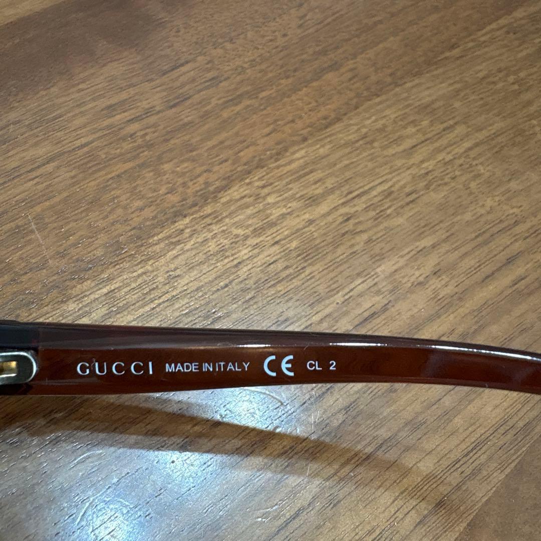GUCCI グッチ サングラス ブラウン