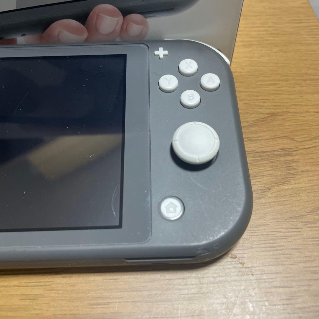 Nintendo SwitchLite グレー 本体 箱 おまけ付き