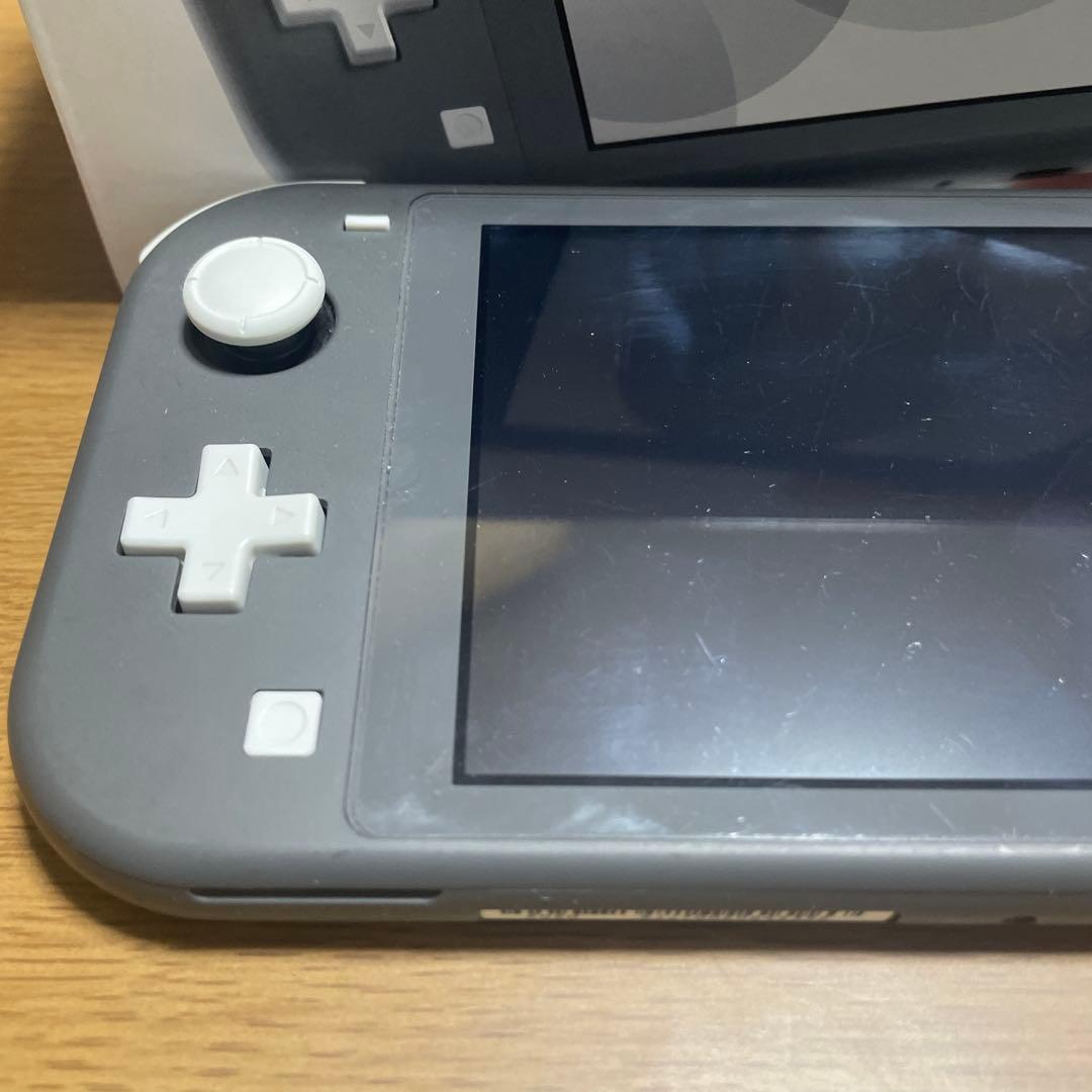 Nintendo SwitchLite グレー 本体 箱 おまけ付き