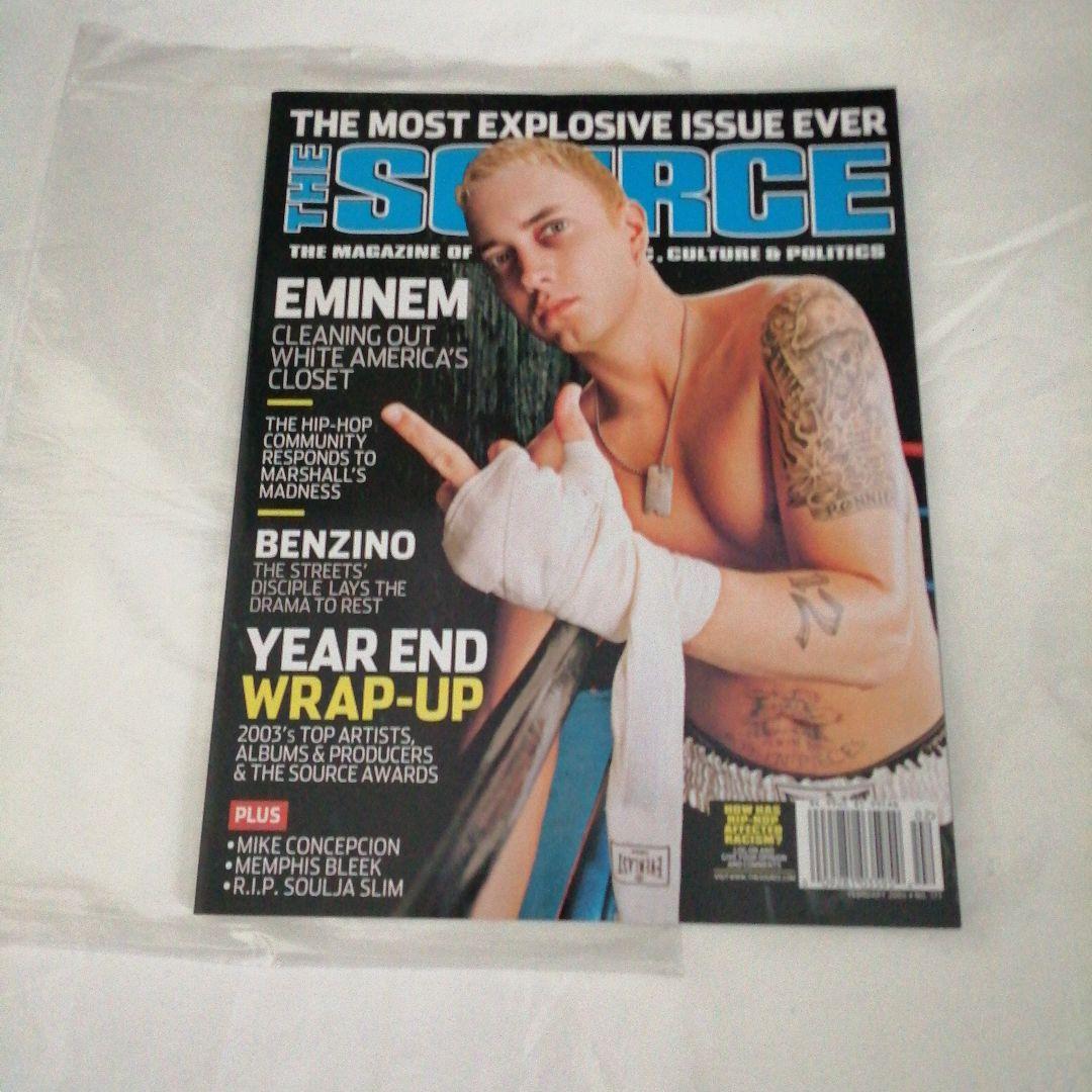 エミネム 雑誌 表紙 the source