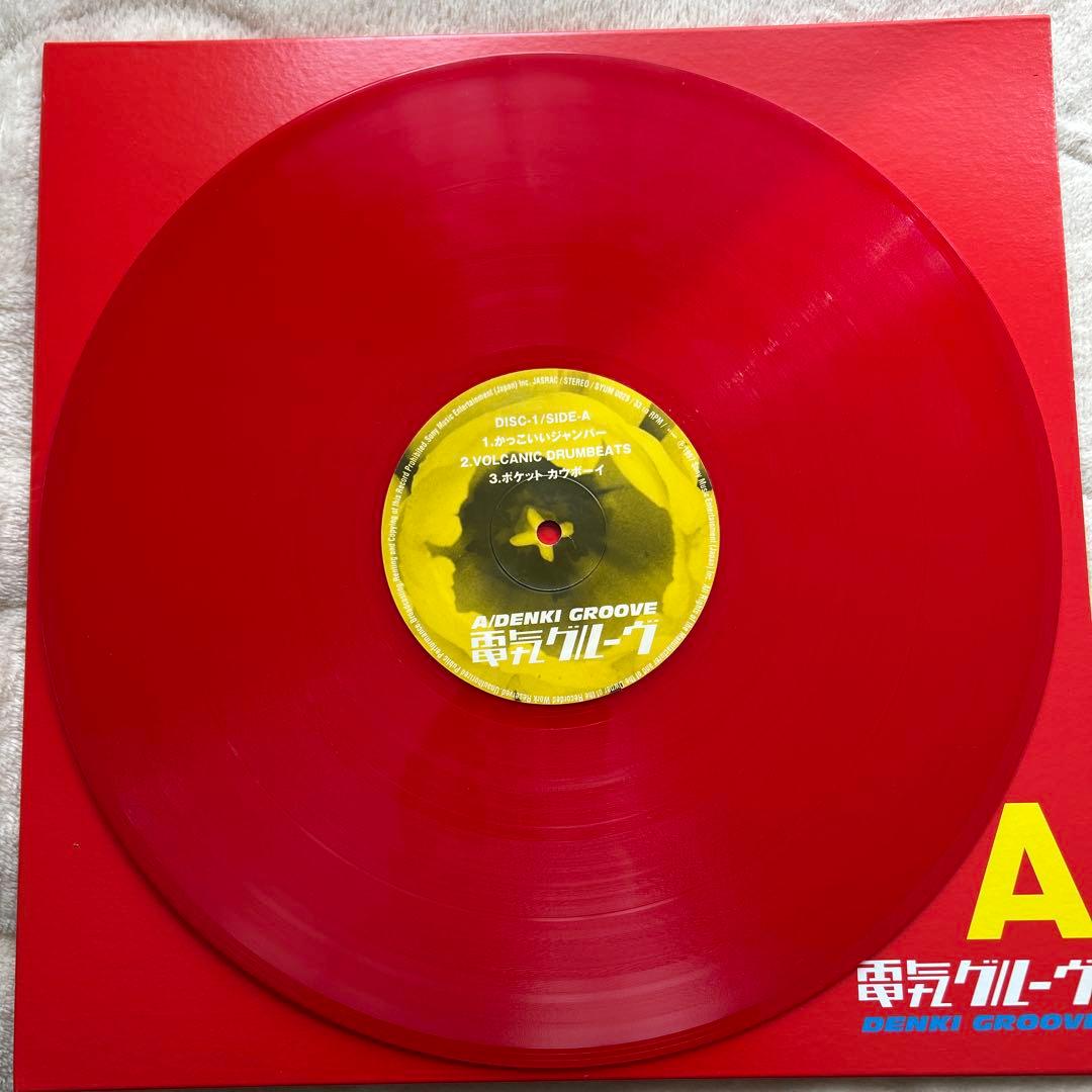 電気グルーブ　レコード　A 2枚組 赤盤