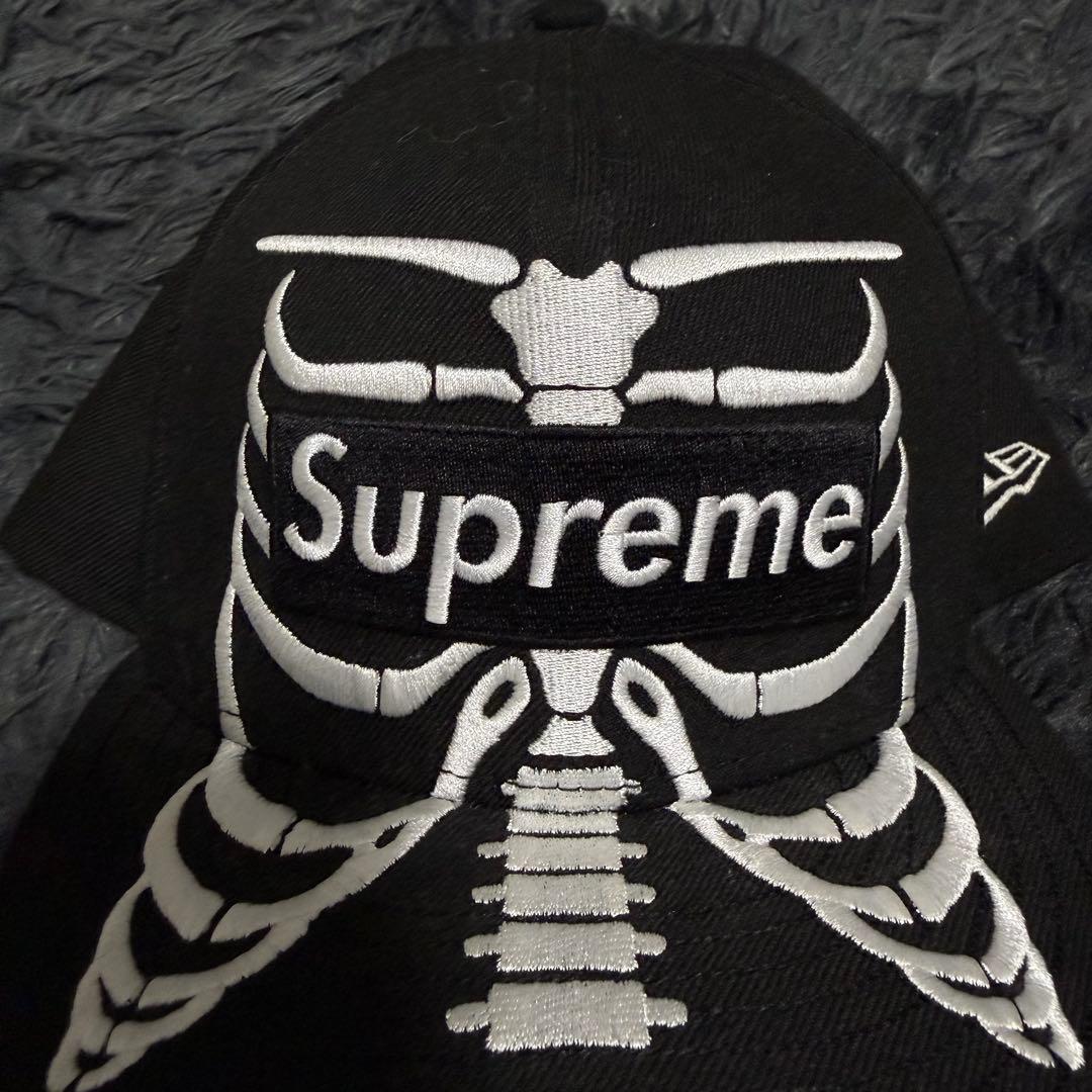 帽子 Supreme Bones Box Logo New Era Cap