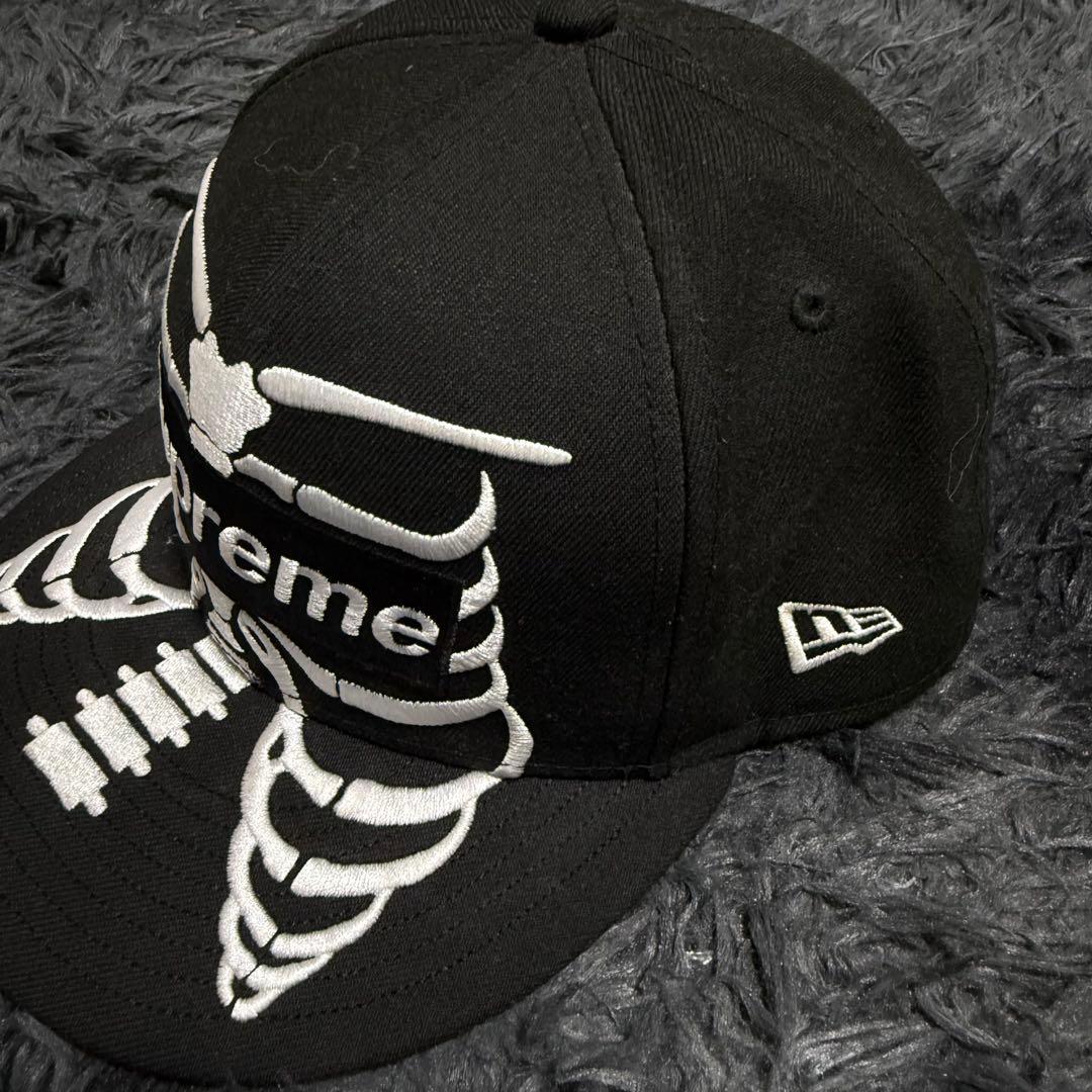 帽子 Supreme Bones Box Logo New Era Cap