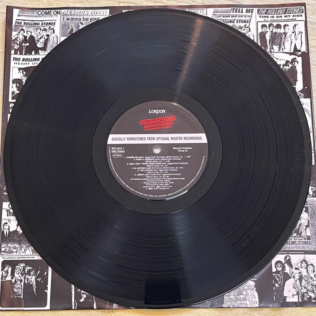 4LP 帯 THE ROLLING STONES BOX L60P4501/4