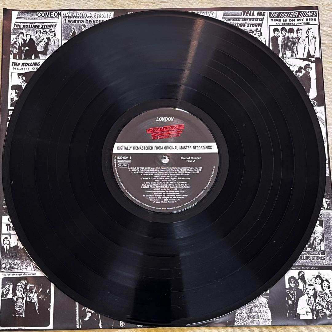 4LP 帯 THE ROLLING STONES BOX L60P4501/4