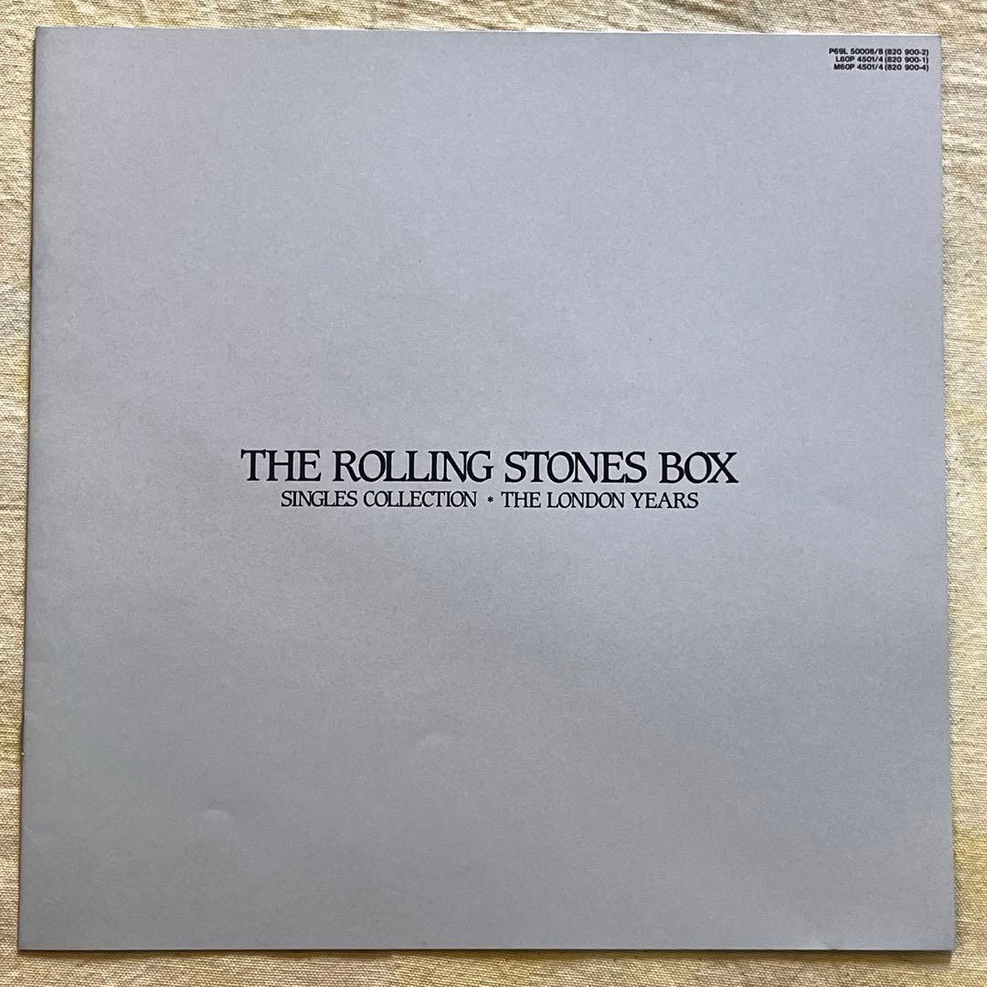 4LP 帯 THE ROLLING STONES BOX L60P4501/4