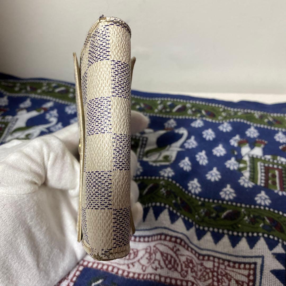 Louis Vuitton ダミエ柄 二つ折り財布