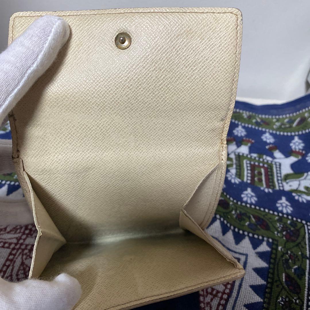 Louis Vuitton ダミエ柄 二つ折り財布