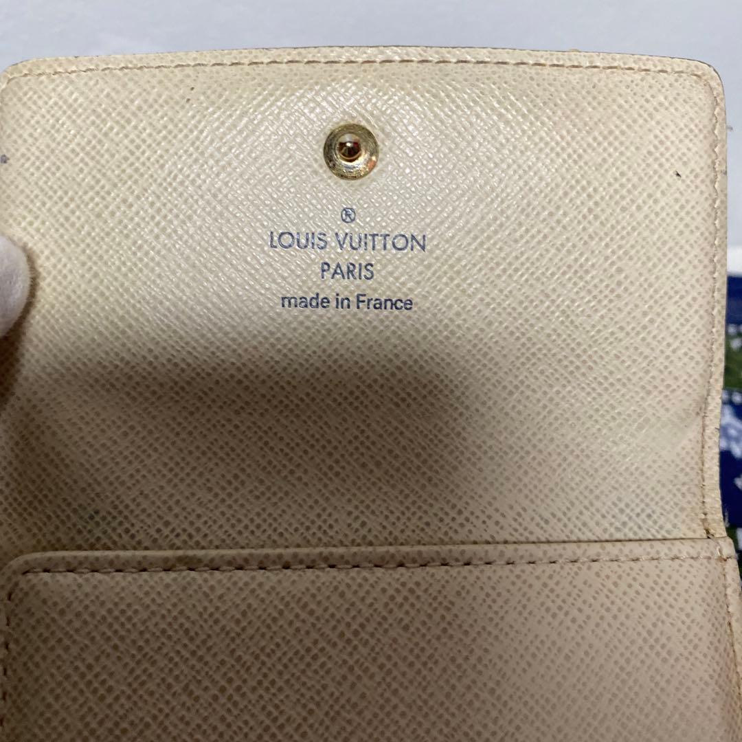Louis Vuitton ダミエ柄 二つ折り財布