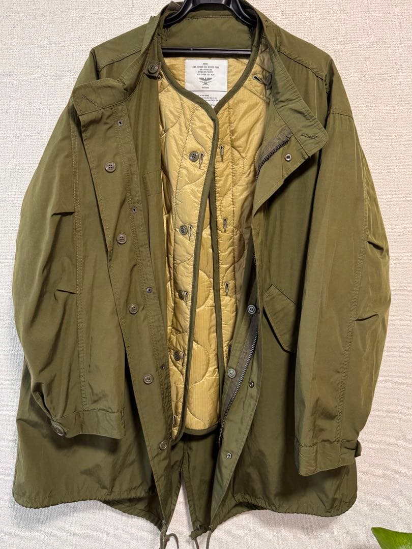 【新品未使用】HOUSTON 3WAY M-65 PARKA ヒューストン
