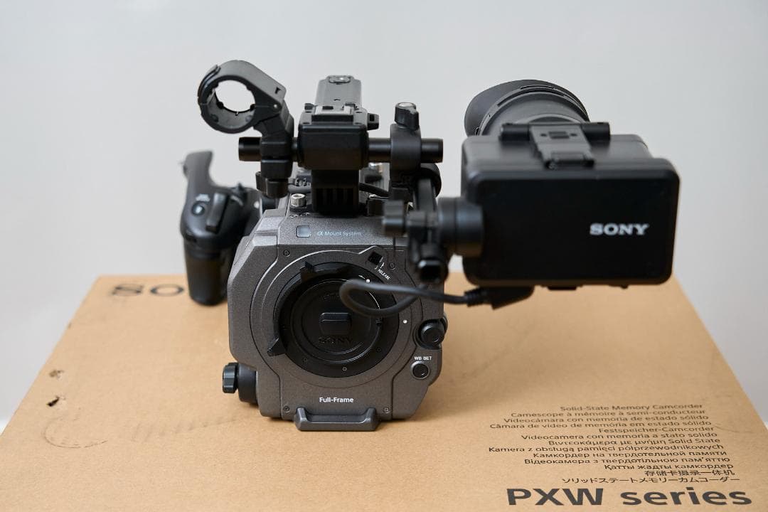 【美品】 Sony PXW-FX9 XDCAM XQDカード×2枚+リーダー付属