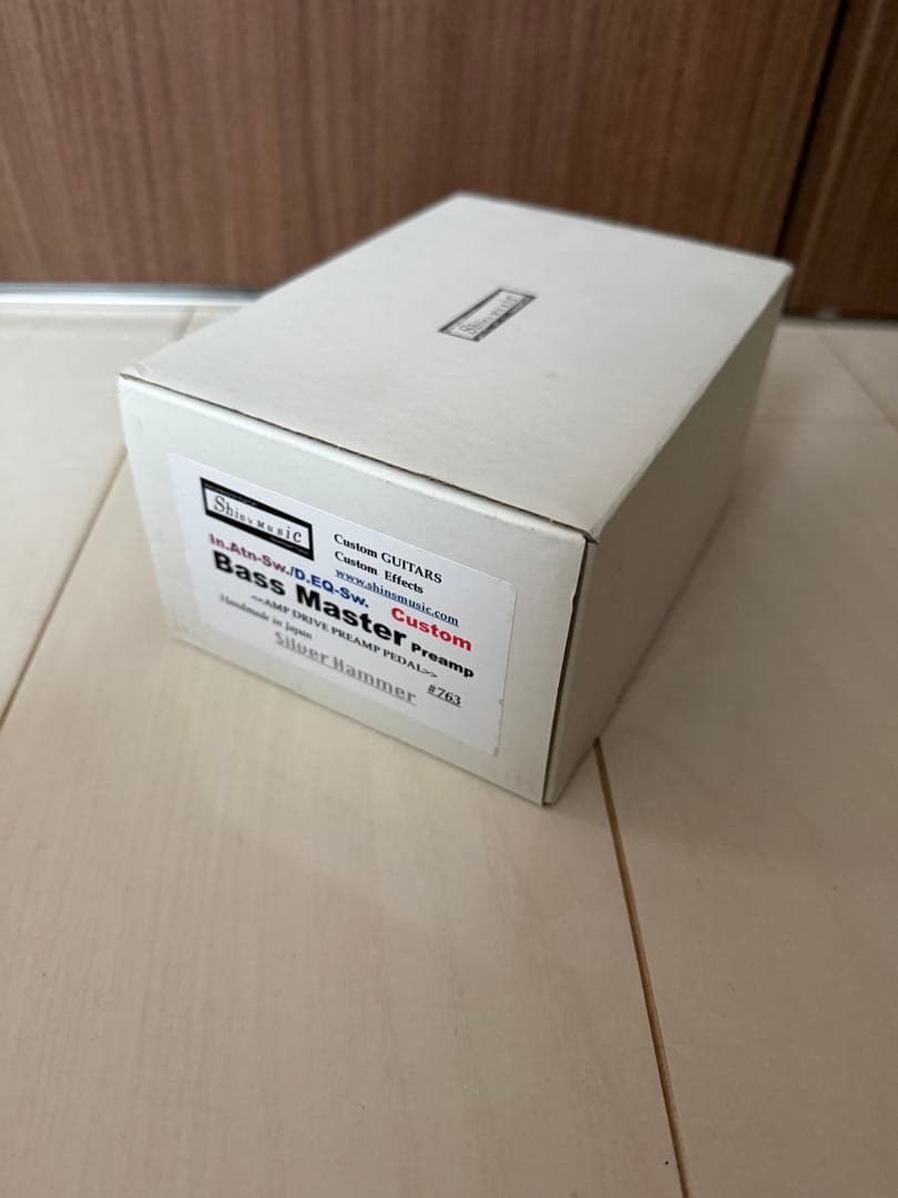ベース Shin's Music Bass Master Preamp