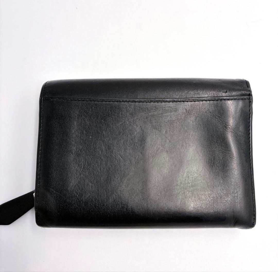Vivienne Westwood レザーオーブ金具 2つ折り財布