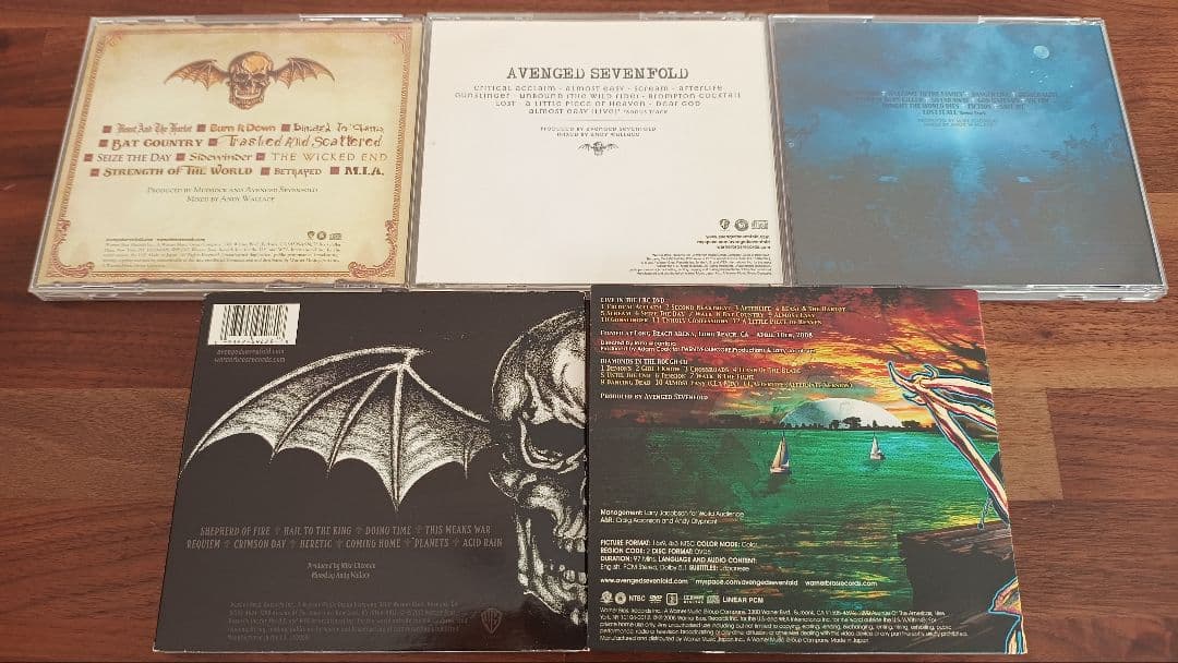 Avenged Sevenfold アヴェンジド・セブンフォールド CDセット