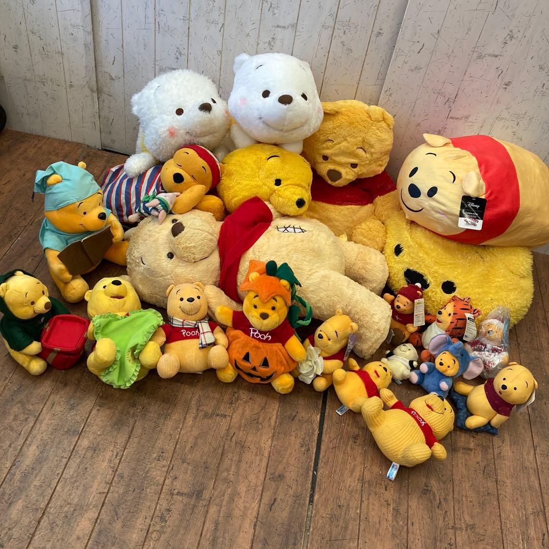 ディズニー くまのプーさん プーさん ぬいぐるみ 大量 まとめ売り マスコット