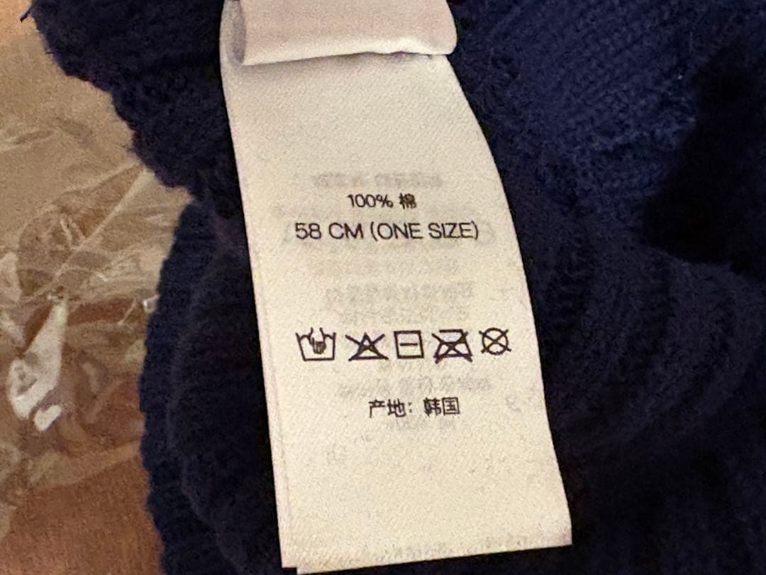 新品⭐️Supreme Overdyed Beanie ネイビー boxlogo