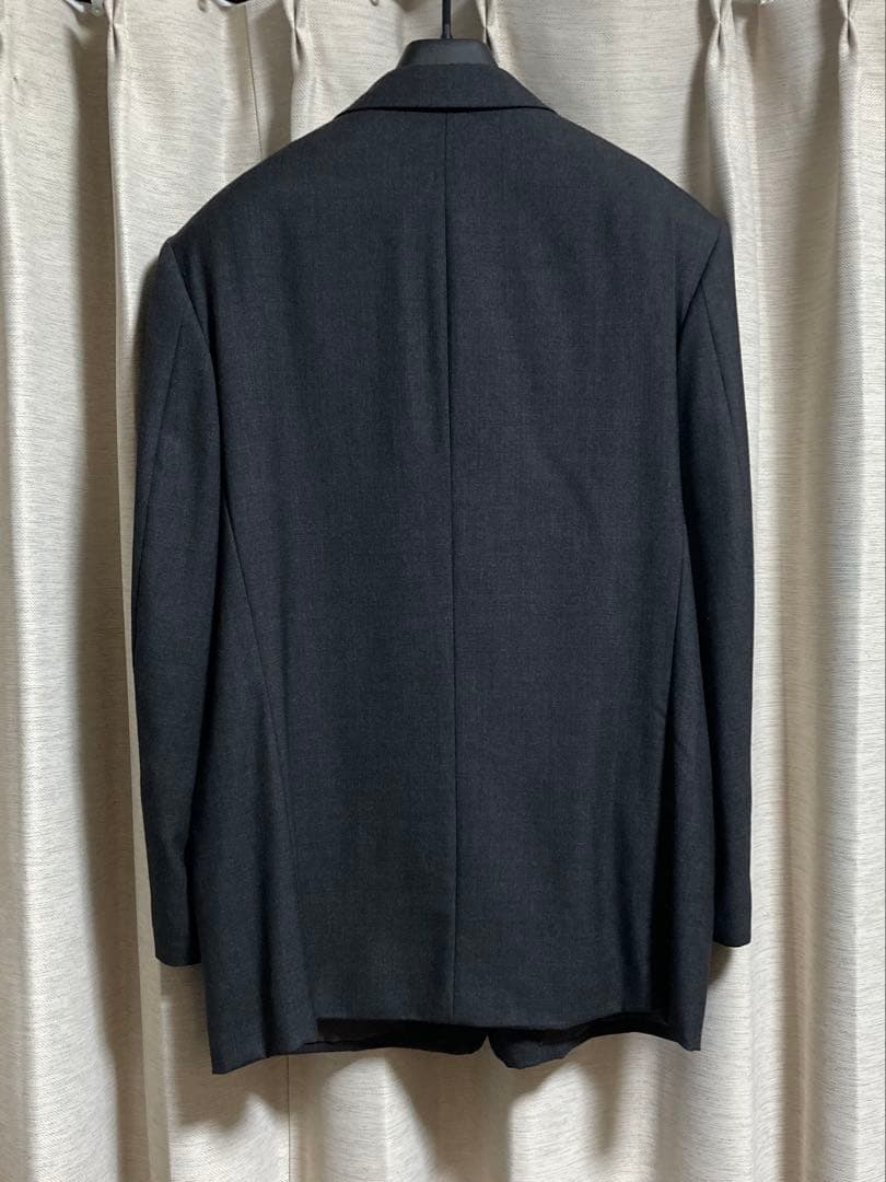 Y's for men セットアップ スーツ ウール カシミヤ ダークグレー 2
