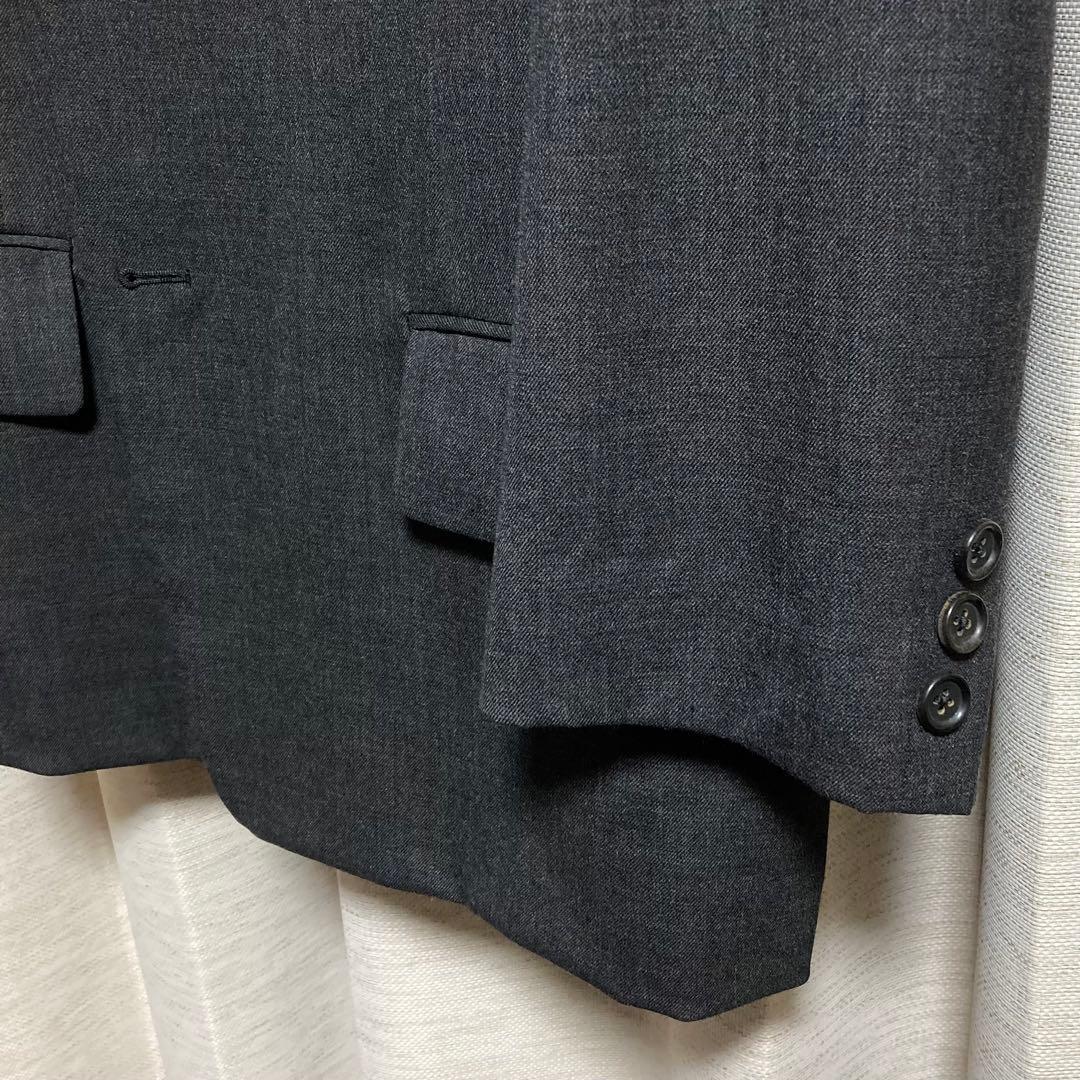 Y's for men セットアップ スーツ ウール カシミヤ ダークグレー 2