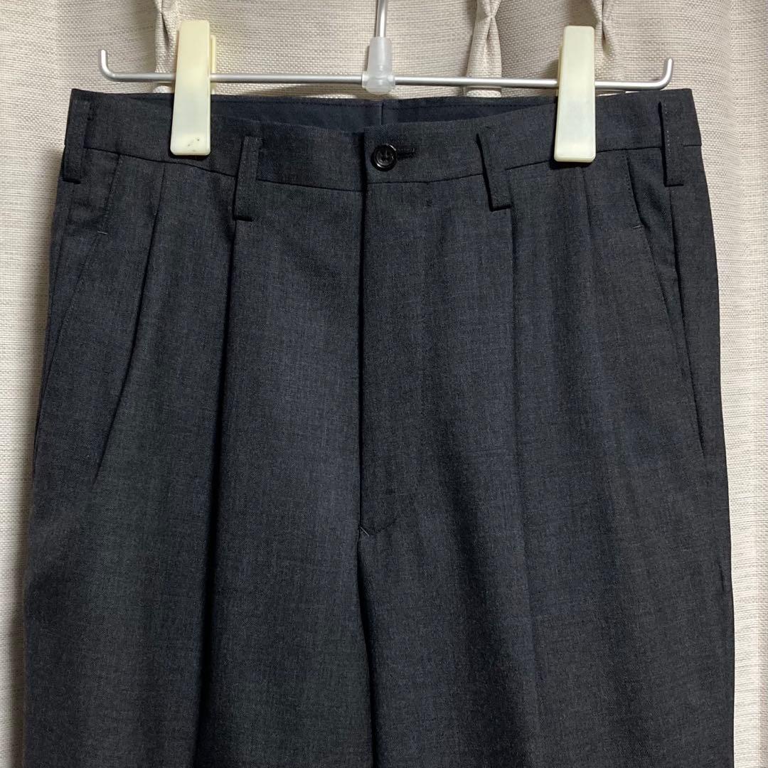 Y's for men セットアップ スーツ ウール カシミヤ ダークグレー 2