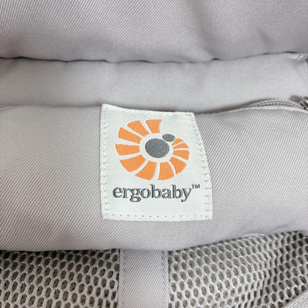 【美品】ergo エルゴ オムニ360 クールエア 限定色 グレーピンクドット
