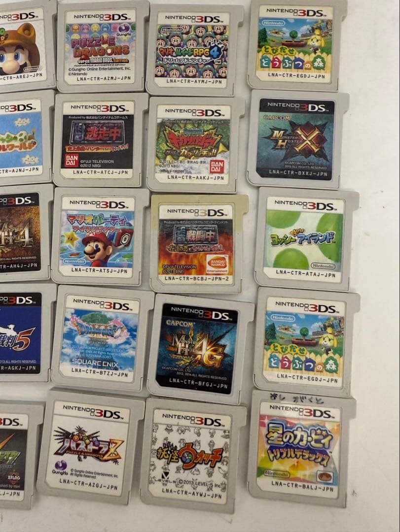 ニンテンドー3DS ソフト まとめ　27本セット