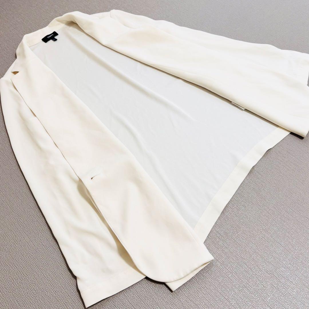 美品✨24SS セオリー ウォッシャブル ボーイフレンドジャケット