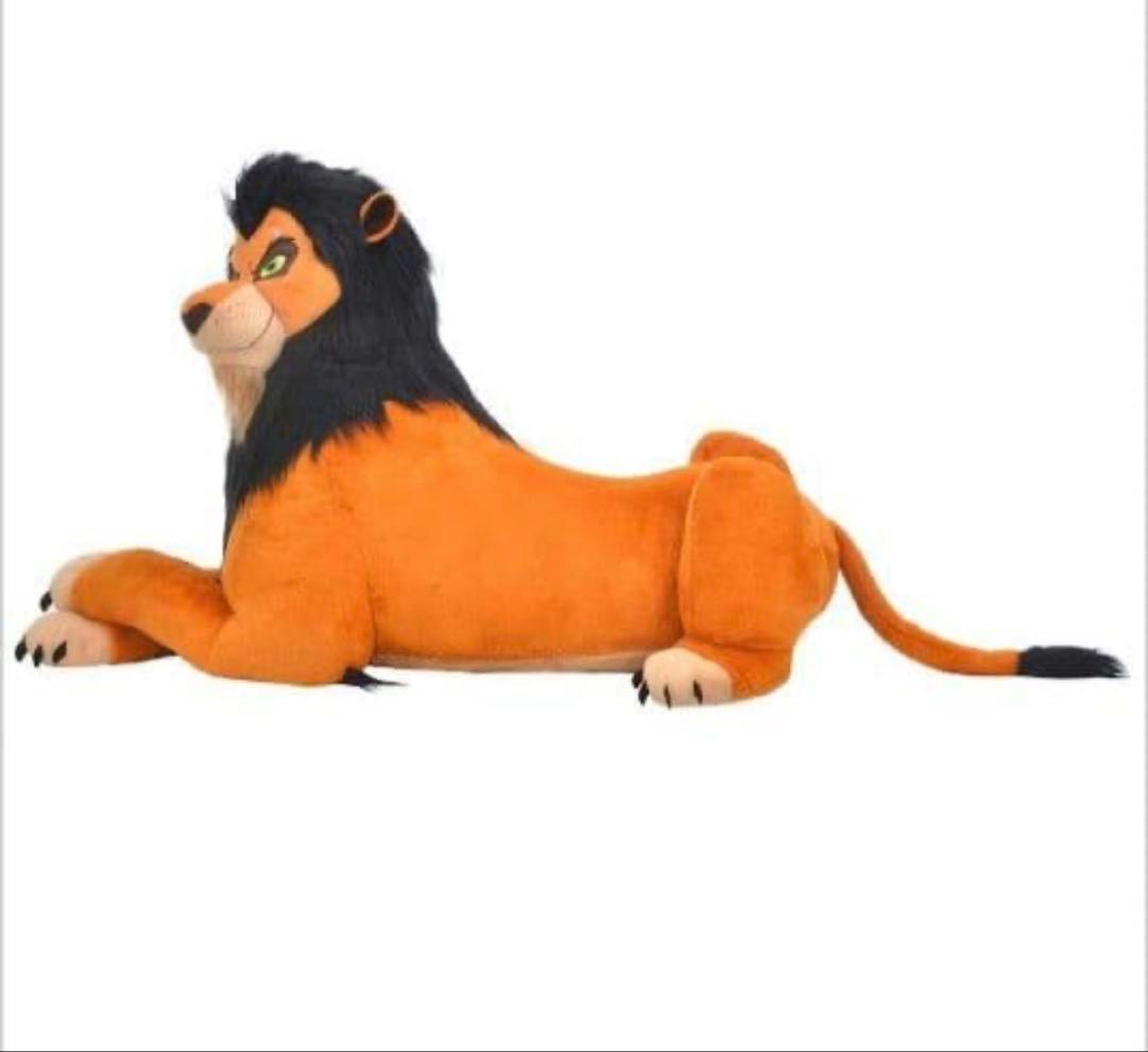 ディズニーストア　ライオンキング　ぬいぐるみ　スカー127㎝