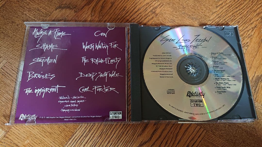 GENE LOVES JEZEBEL ジーン・ラヴズ・ジザベル CD3枚セット