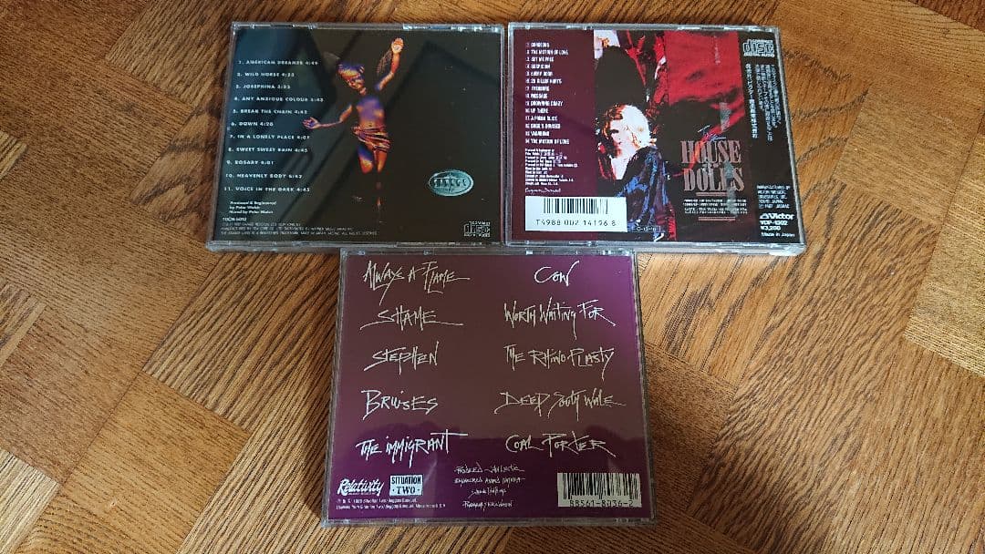 GENE LOVES JEZEBEL ジーン・ラヴズ・ジザベル CD3枚セット