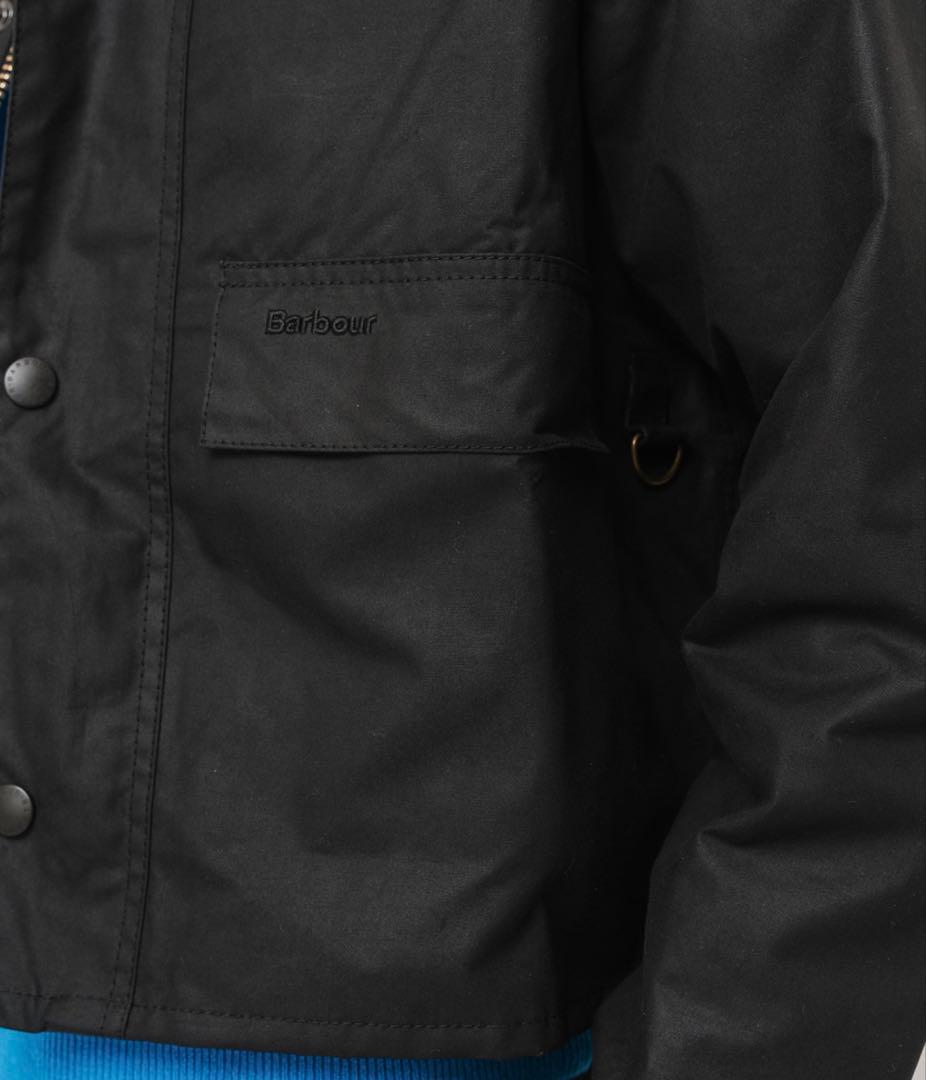 【美品】Barbour スペイ　黒　Sサイズ