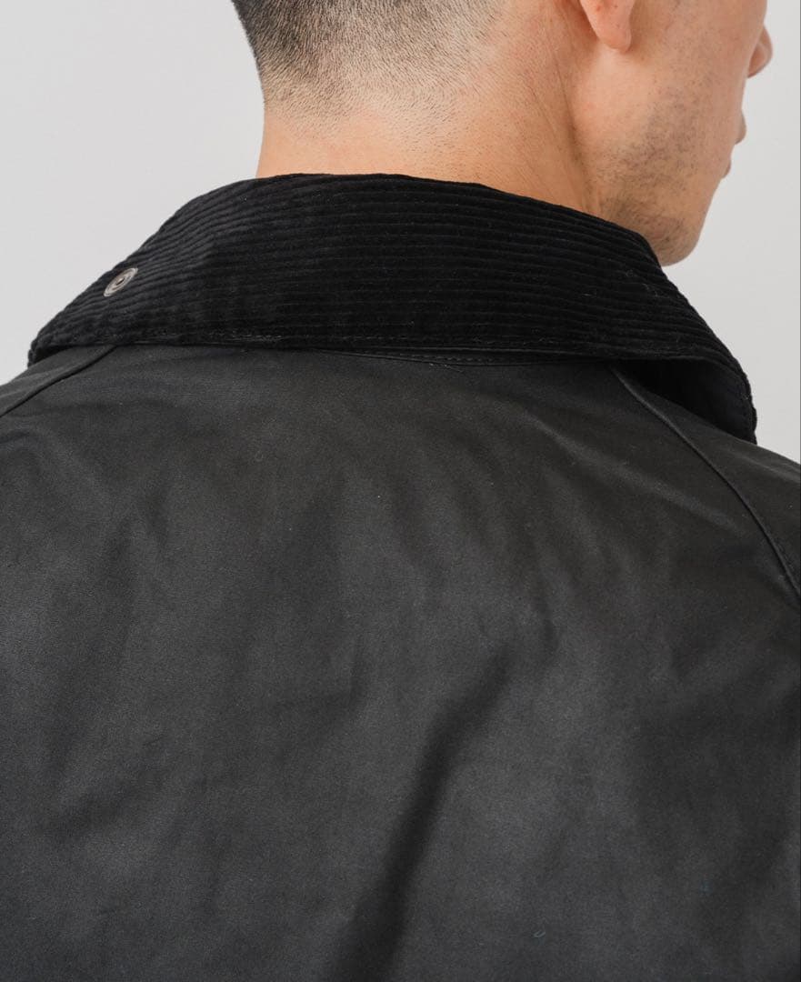 【美品】Barbour スペイ　黒　Sサイズ