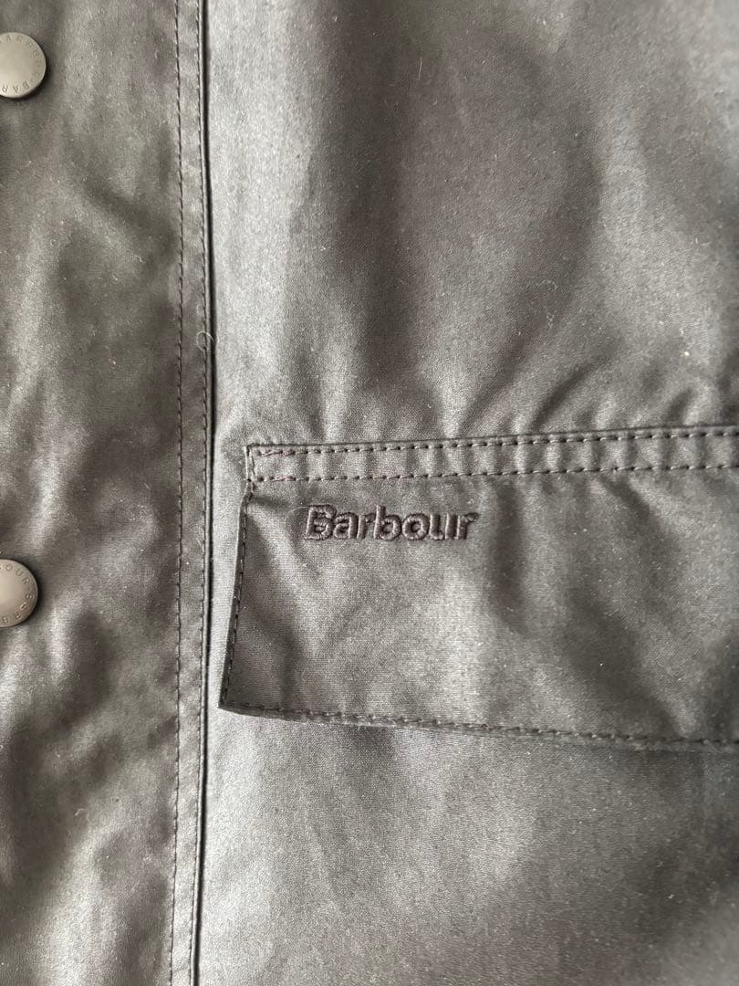 【美品】Barbour スペイ　黒　Sサイズ