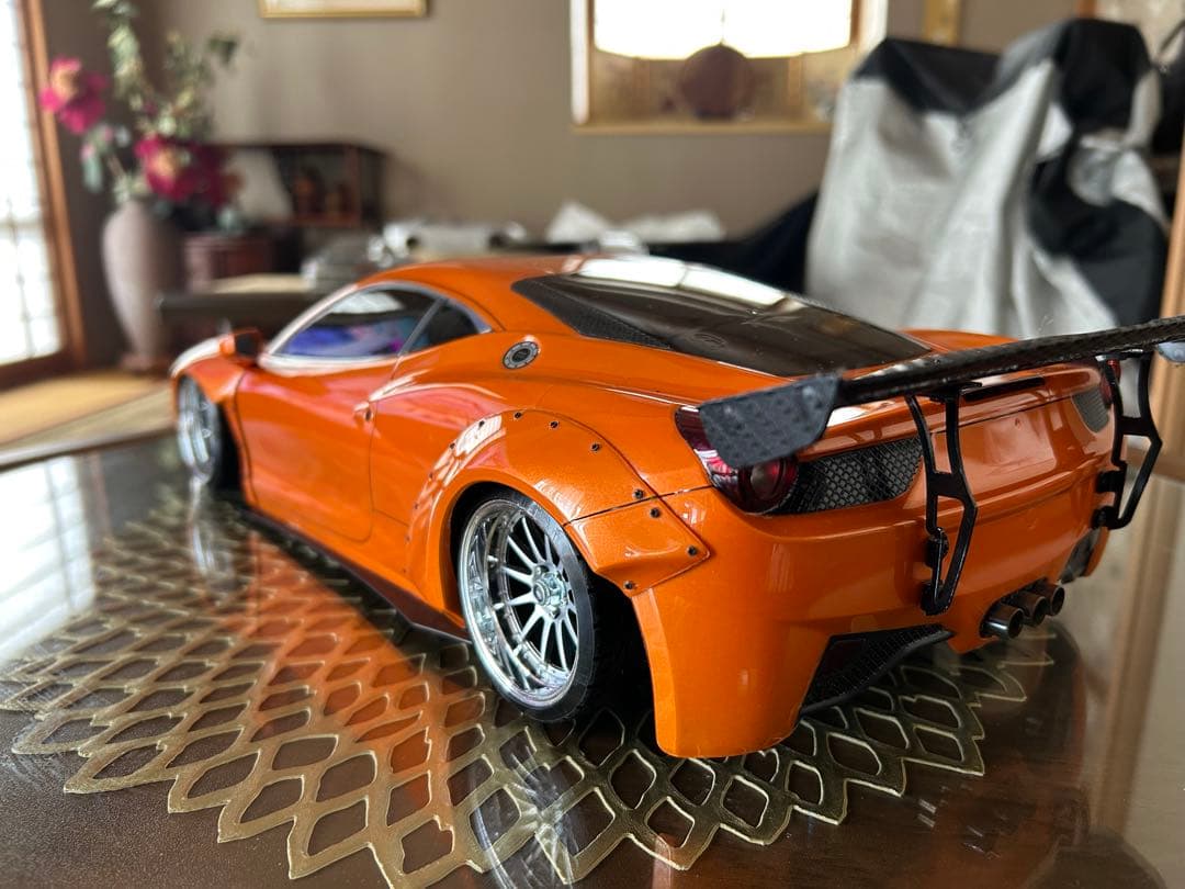 フェラーリ ラジコンボディ1/10です！泣く泣くの出品です。未走行！