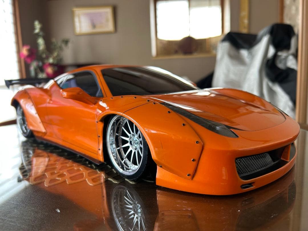 フェラーリ ラジコンボディ1/10です！泣く泣くの出品です。未走行！