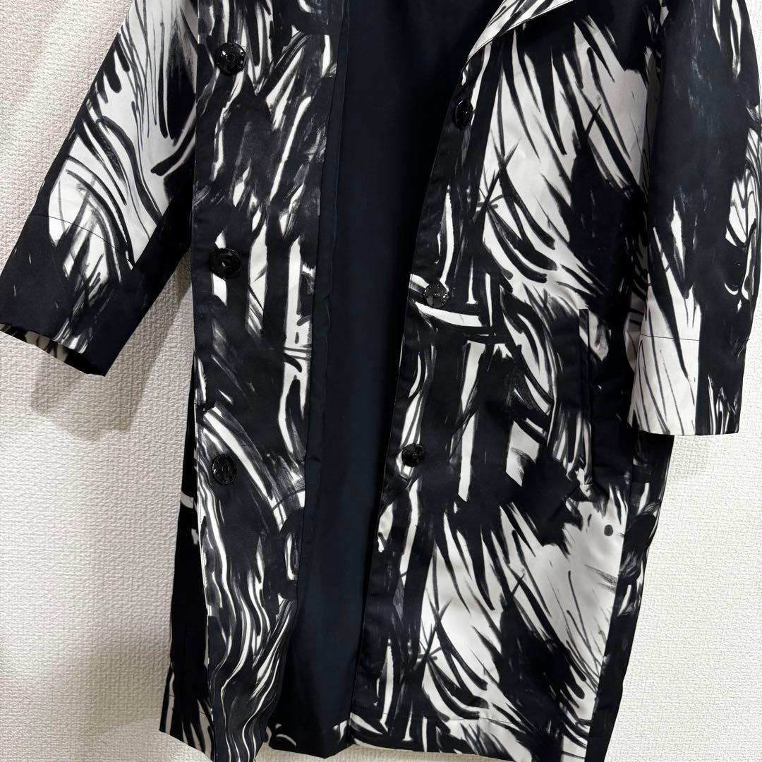 美品♡ HERNO ヘルノ ノーカラー スプリングコート サイズ42