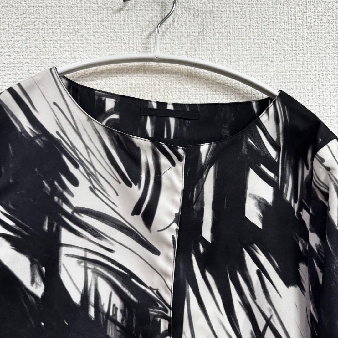 美品♡ HERNO ヘルノ ノーカラー スプリングコート サイズ42