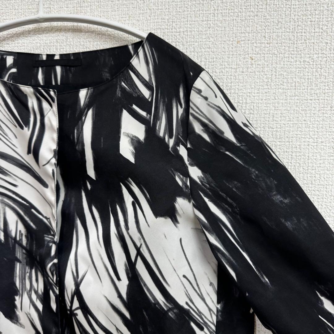 美品♡ HERNO ヘルノ ノーカラー スプリングコート サイズ42