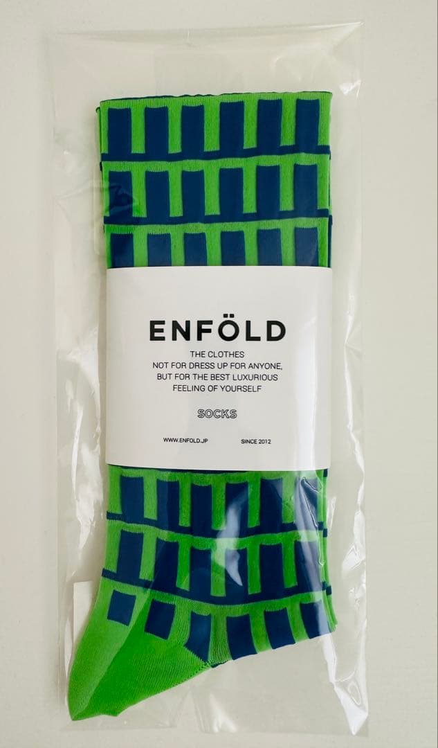 新作⭐︎ENFÖLD 【新品】 JQ LONG-SOCKS 靴下