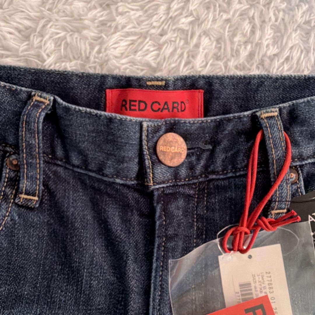 【新品未使用】レッドカードRED CARD デニムサイズ26 定価20900円