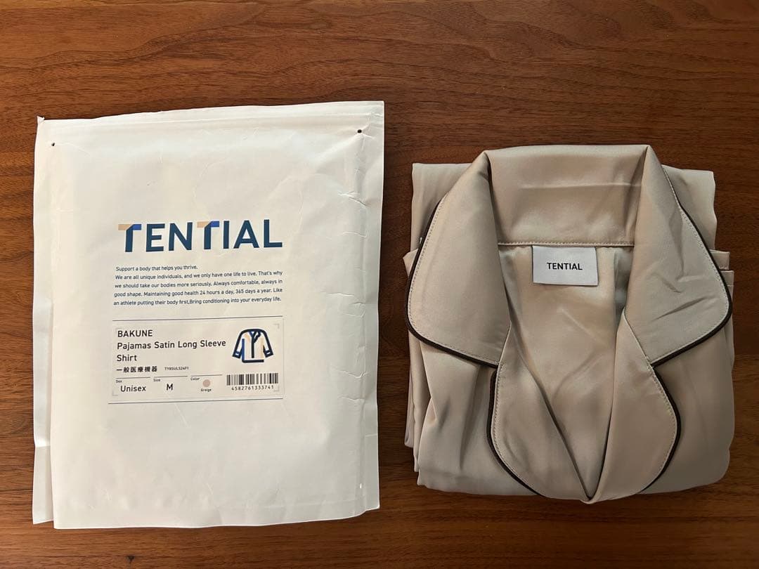 テンシャル TENTIAL BAKUNE サテン セットアップ Mサイズ