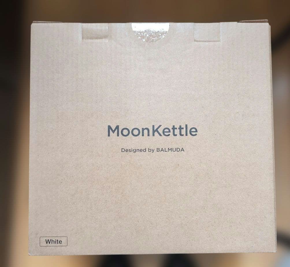 【新品 未開封】BALMUDA MoonKettle ホワイト 電気ケトル