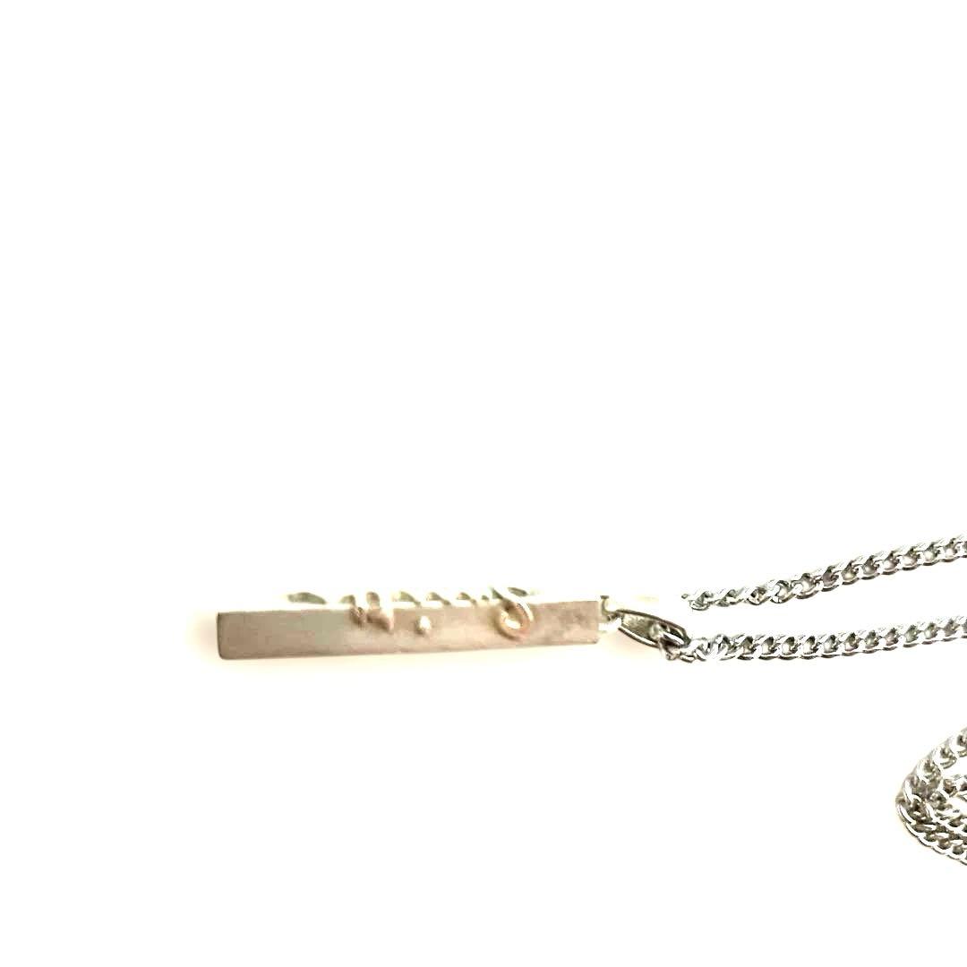 【極美品】Paul smith ポールスミス スティック ロゴ入り ネックレス