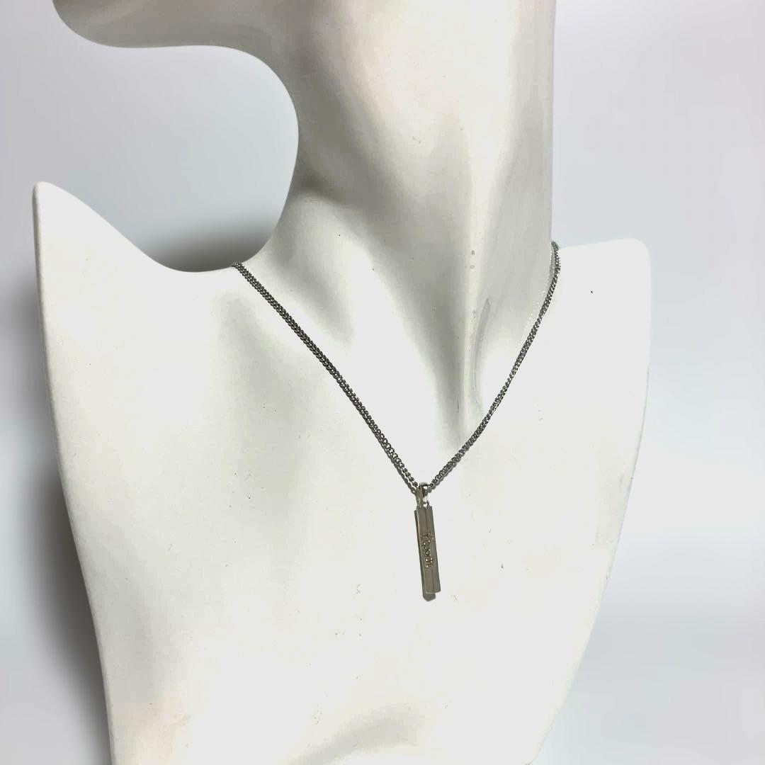 【極美品】Paul smith ポールスミス スティック ロゴ入り ネックレス