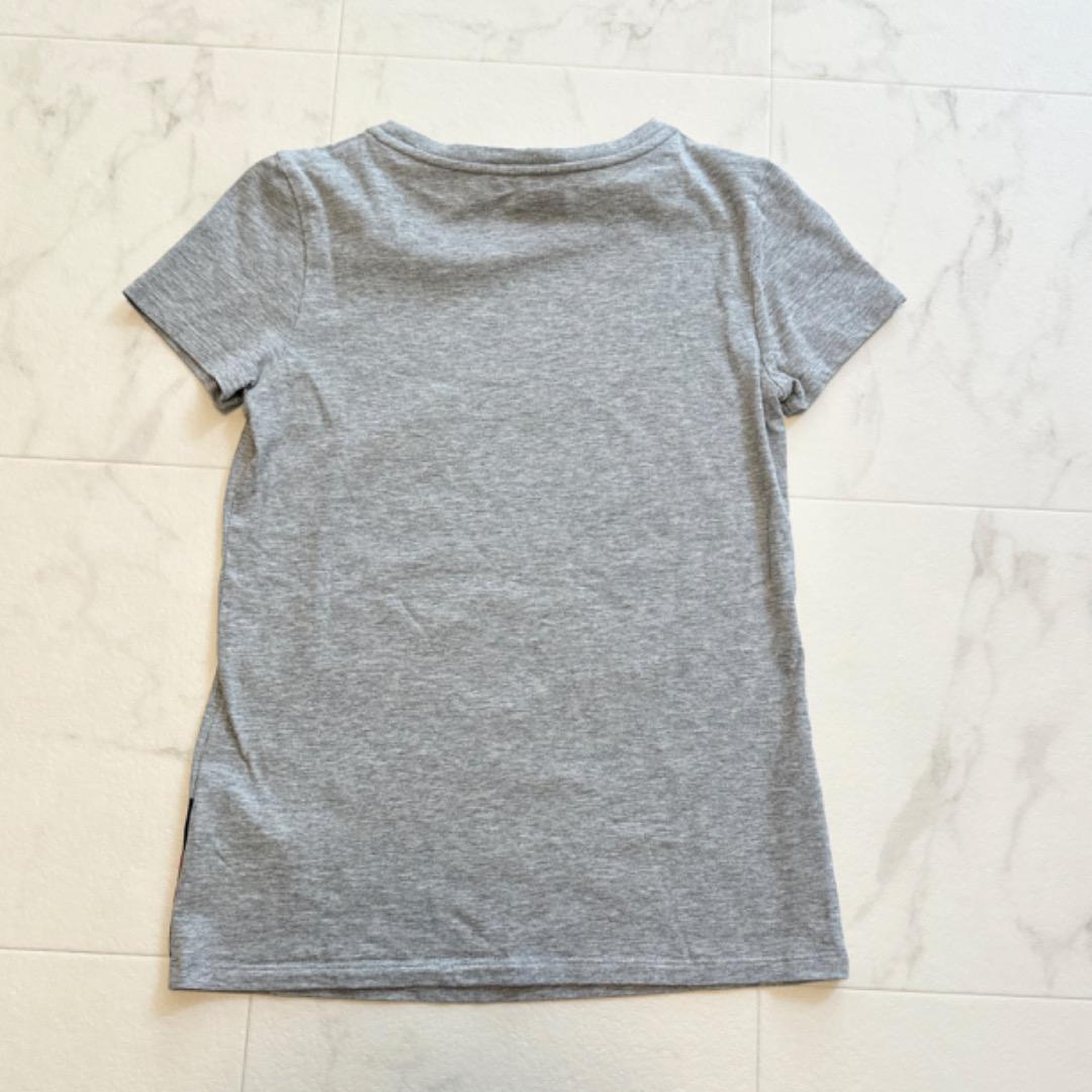 美品 Gucci チルドレン 半袖Tシャツ ネコ グレー サイズ12