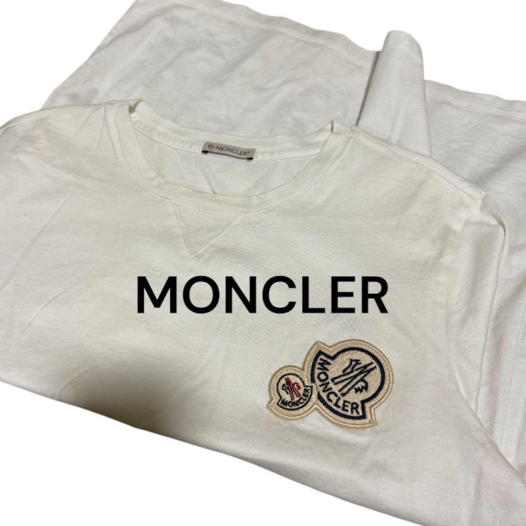 さーちゃんさん専用　　MONCLER ホワイト Tシャツ XS